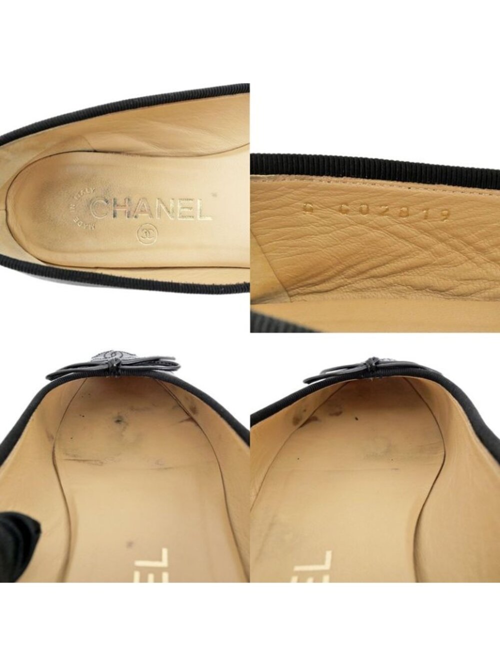 Chanel Valerie Nash Black Ribbon Size 36 C Shoes - Picture 9 of 10